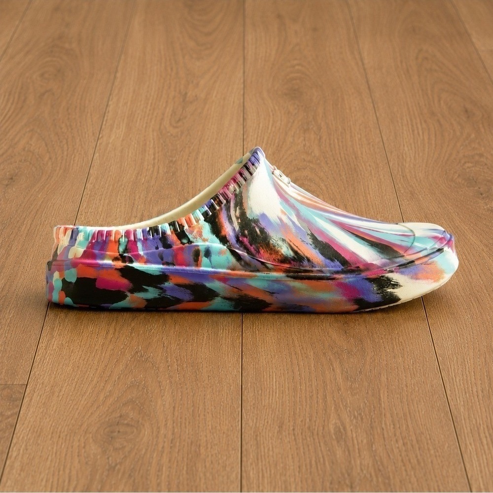 Hunter Bloom Algae Foam Clogs Marble Swirl Multicolor Unisex M11 W12 EU44 NIB - Picture 2 of 4